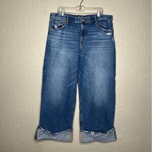 American Eagle Cropped Stovepipe Jeans - Size 18 Short